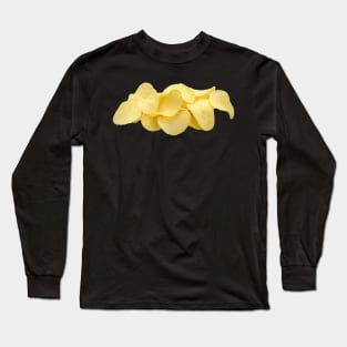 Beautiful and Delicious Potato Chip Painting Long Sleeve T-Shirt